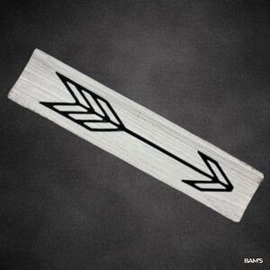 Hobby Lobby Wooden White Arrow wall plaque